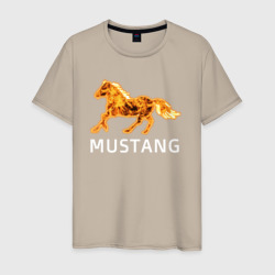 Мужская футболка хлопок Mustang firely art