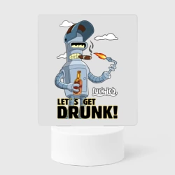 Светильник-ночник К черту работу - давайте выпьем: Бендер сварщик