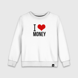 Детский свитшот хлопок I love money
