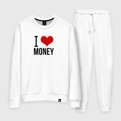 Женский костюм хлопок I love money