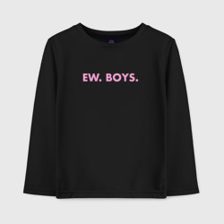 Детский лонгслив хлопок Ew - boys