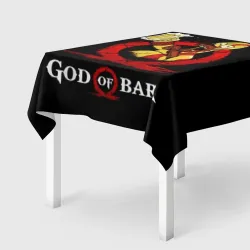 Скатерть 3D Бог бара
