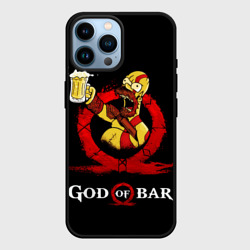 Чехол для iPhone 14 Pro Max Бог бара