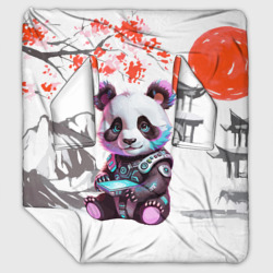 Funny panda - China – Плед с рукавами с принтом купить