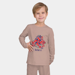 Детская пижама с лонгсливом хлопок Belarus Латинка  - фото 2