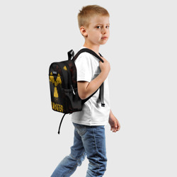 Детский рюкзак 3D Опасный человек радиация  - фото 2