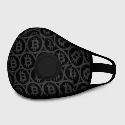 Маска из неопрена Биткоин патерн