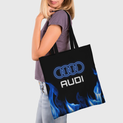 Шоппер 3D Audi neon art - фото 2