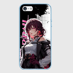 Чехол для iPhone 5/5S матовый Кафка из хонкай