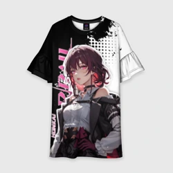 Детское платье 3D Кафка из хонкай