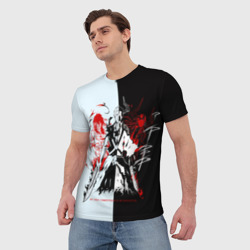 Мужская футболка 3D Ичиго Блич - фото 2