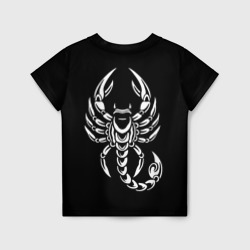 Детская футболка 3D Scorpion крупный знак зодиака