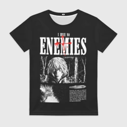 Женская футболка 3D У меня нет врагов - Винланд