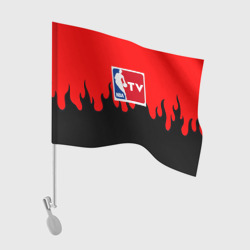Флаг для автомобиля NBA sport flame