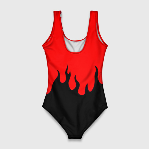 Женский купальник 3D NBA sport flame, цвет 3D печать - фото 2