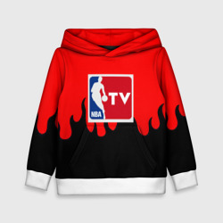 Детская толстовка 3D NBA sport flame