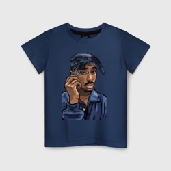 Детская футболка хлопок 2Pac Shakur 