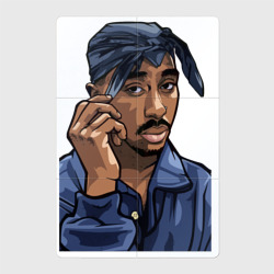 Магнитный плакат 2Х3 2Pac Shakur 