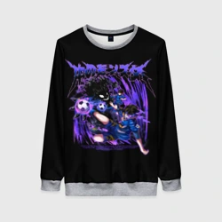 Женский свитшот 3D Бачира - Блю Лок