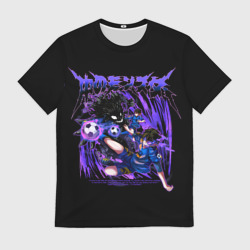 Мужская футболка 3D Бачира - Блю Лок