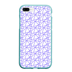 Контурные треугольники – Чехол для iPhone 7Plus/8 Plus матовый с принтом купить