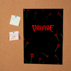 Постер Bullet for my valentine rose album - фото 2