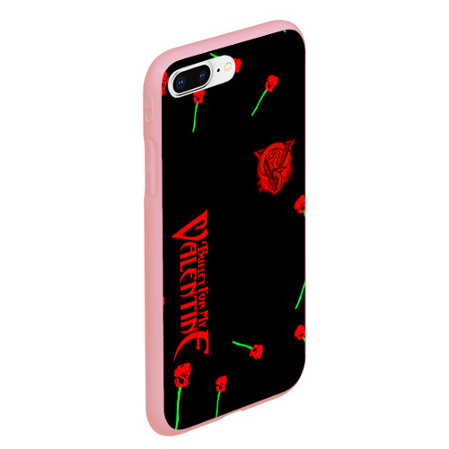Чехол для iPhone 7Plus/8 Plus матовый с принтом Bullet for my valentine band rock, вид сбоку #3