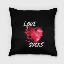 Подушка 3D Love sucks