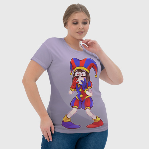 Женская футболка 3D с принтом Испуг Помни, фото #4