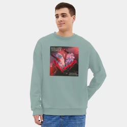 Мужской свитшот oversize без начеса хлопок Hackney Diamonds - The Rolling Stones - фото 2