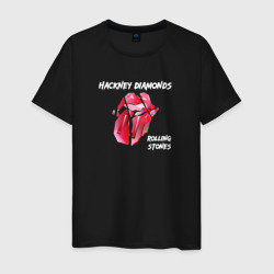 Мужская футболка хлопок The Rolling Stones - Diamonds tongue