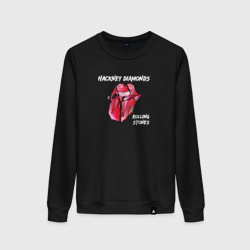 Женский свитшот хлопок The Rolling Stones - Diamonds tongue