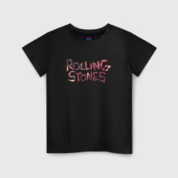 Детская футболка хлопок The Rolling Stones - logo