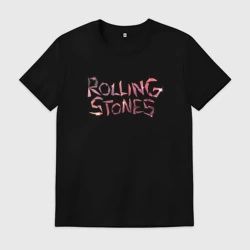 Мужская футболка хлопок The Rolling Stones - logo