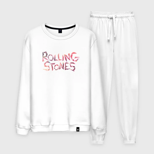 Мужской костюм хлопок The Rolling Stones - logo