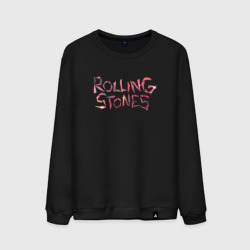 Мужской свитшот хлопок The Rolling Stones - logo