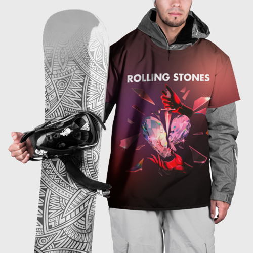 Накидка на куртку 3D Hackney diamonds - Rolling Stones, цвет 3D печать