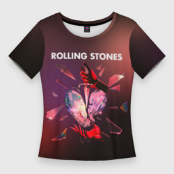 Женская футболка 3D Slim Hackney diamonds - Rolling Stones