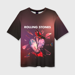 Женская футболка oversize 3D Hackney diamonds - Rolling Stones