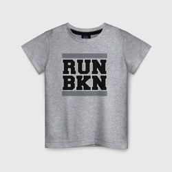 Детская футболка хлопок Run Brooklyn
