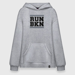 Худи SuperOversize хлопок Run Brooklyn