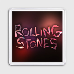 Магнит 55*55 Rolling Stones - Logo