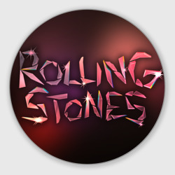 Круглый коврик для мышки Rolling Stones - Logo