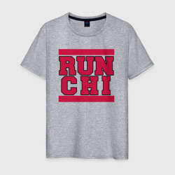 Мужская футболка хлопок Run Chicago
