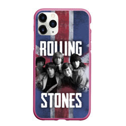 Чехол для iPhone 11 Pro Max матовый Rolling Stones - Great britain