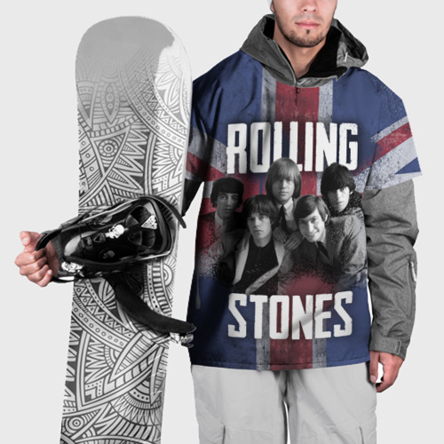 Накидка на куртку 3D Rolling Stones - Great britain, цвет 3D печать