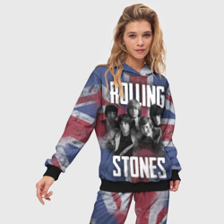 Женский костюм с толстовкой 3D Rolling Stones - Great britain - фото 2