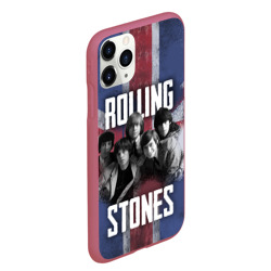 Чехол для iPhone 11 Pro Max матовый Rolling Stones - Great britain - фото 2