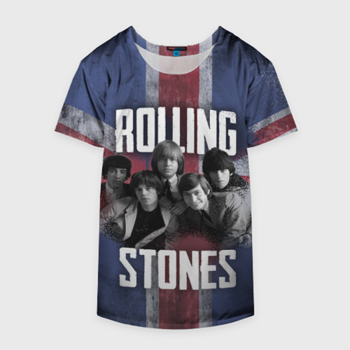 Накидка на куртку 3D Rolling Stones - Great britain, цвет 3D печать - фото 4