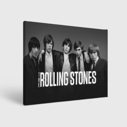 Холст прямоугольный The Rolling Stones - rock